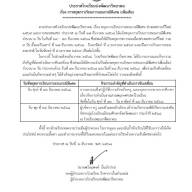 ประกาศหยุดการเรียนการสอน กรณีพิเศษ